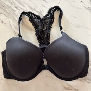 Victoria's Secret Black Lace Detail Bra
